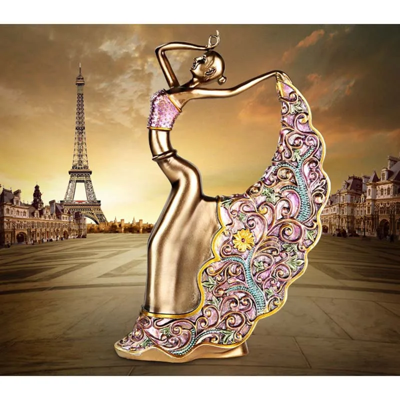 Декоративное украшение для танцора из смолы Современное креативное дома ремесла