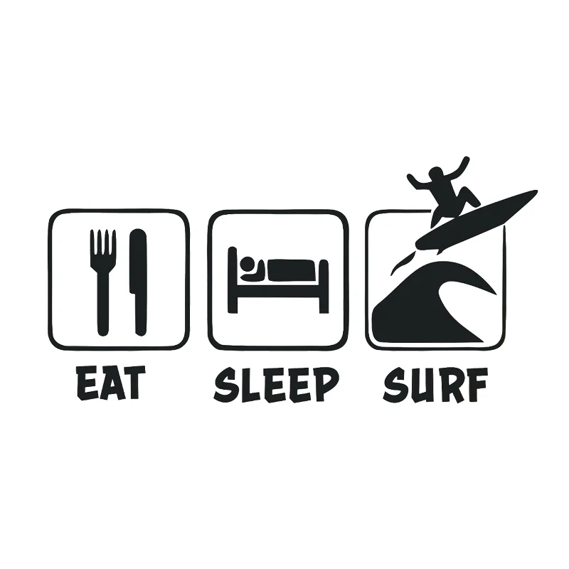 17*8,6 см съедобный сон, серфинг, виниловые Стикеры, стикеры, стикеры, новые дрейф JDM виниловые Стикеры