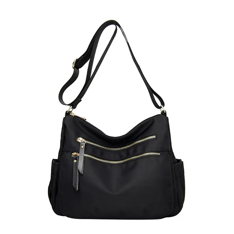 Black Нейлон Оксфорд сумки через плечо для женщин Sac основной Femme роскошные сумки женские сумки дизайнерские сумки высокого качества Bolsa Feminina - Цвет: Black