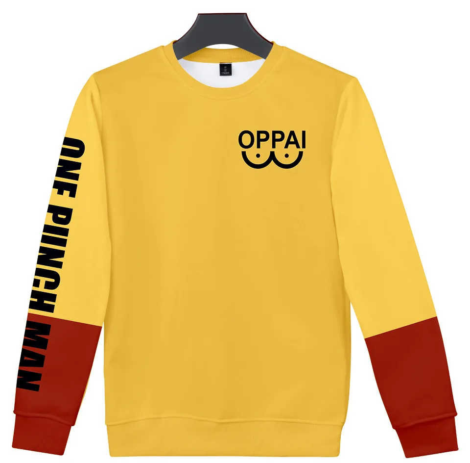 

Anime One Punch Man 3D Print Crewneck Sweatshirts Men Women Oversized Harajuku Japanese Streetwear Hip Hop Funny Hoodie Pullover