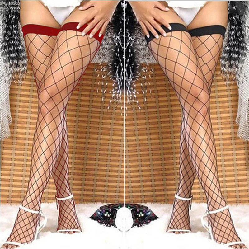 

Sexy Mesh Fishnet Socks Hosiery Spring Summer Black Stocking Tights Slim Party Clubwear Pantyhose Women Tights