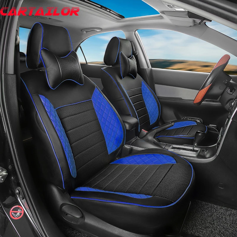 Авточехлы CARTAILOR для Volkswagen VW Passat B8 вариант 2016 2017 защитные чехлы на сиденья из