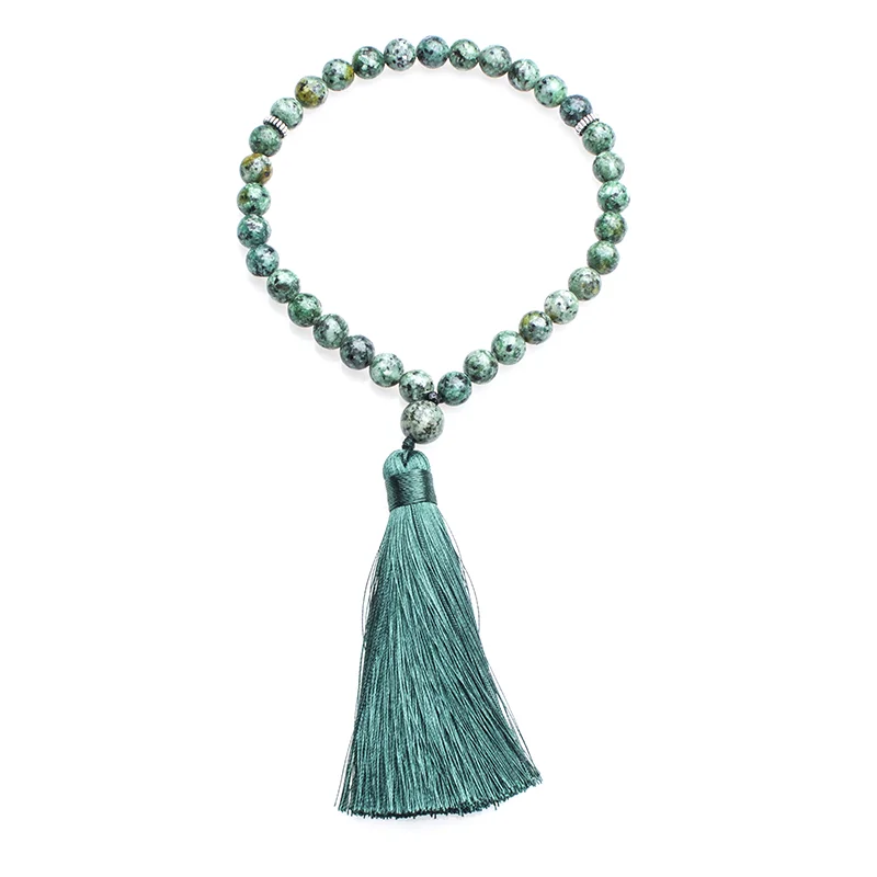 Браслет из бусин в африканском стиле унисекс украшение виде Розария с