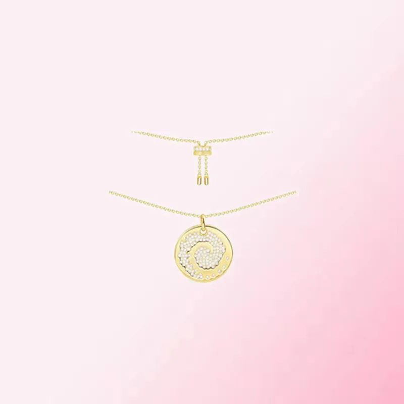 

1:1 Make 925 Sterling Silver Customized Galaxy Round Personality Fashion Necklace