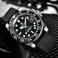 pagani design automatic mechanical watch men sapphire glass luxury brand luminous waterproof calendar military gmt male watches