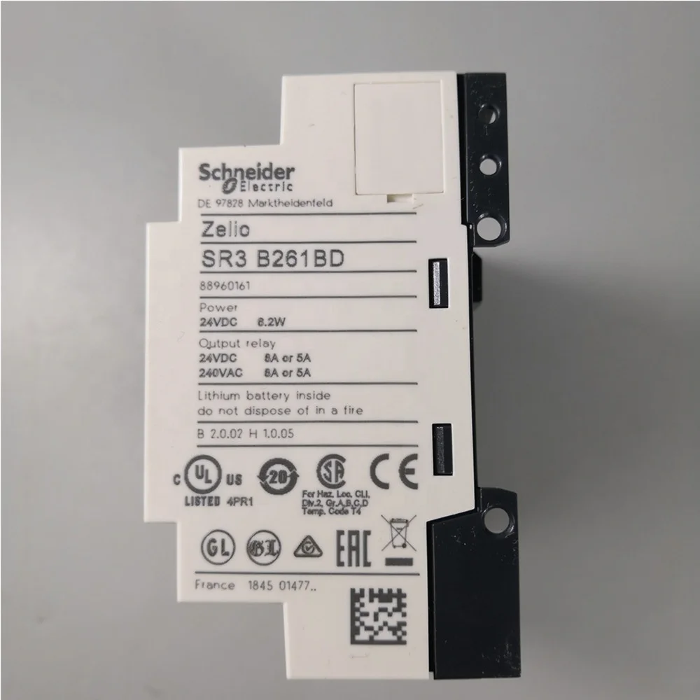 

SCH NEIDER SR3B261BD SMART RELAY SR3 WITH CLOCK