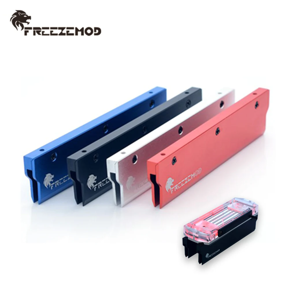 

2pcs FREEZEMOD MEO-PM0AB LSJ-ZNR Memory Vest Armor Wide Narrow Frosted Surface Water Cooling For MOD Watercooler Multi Color
