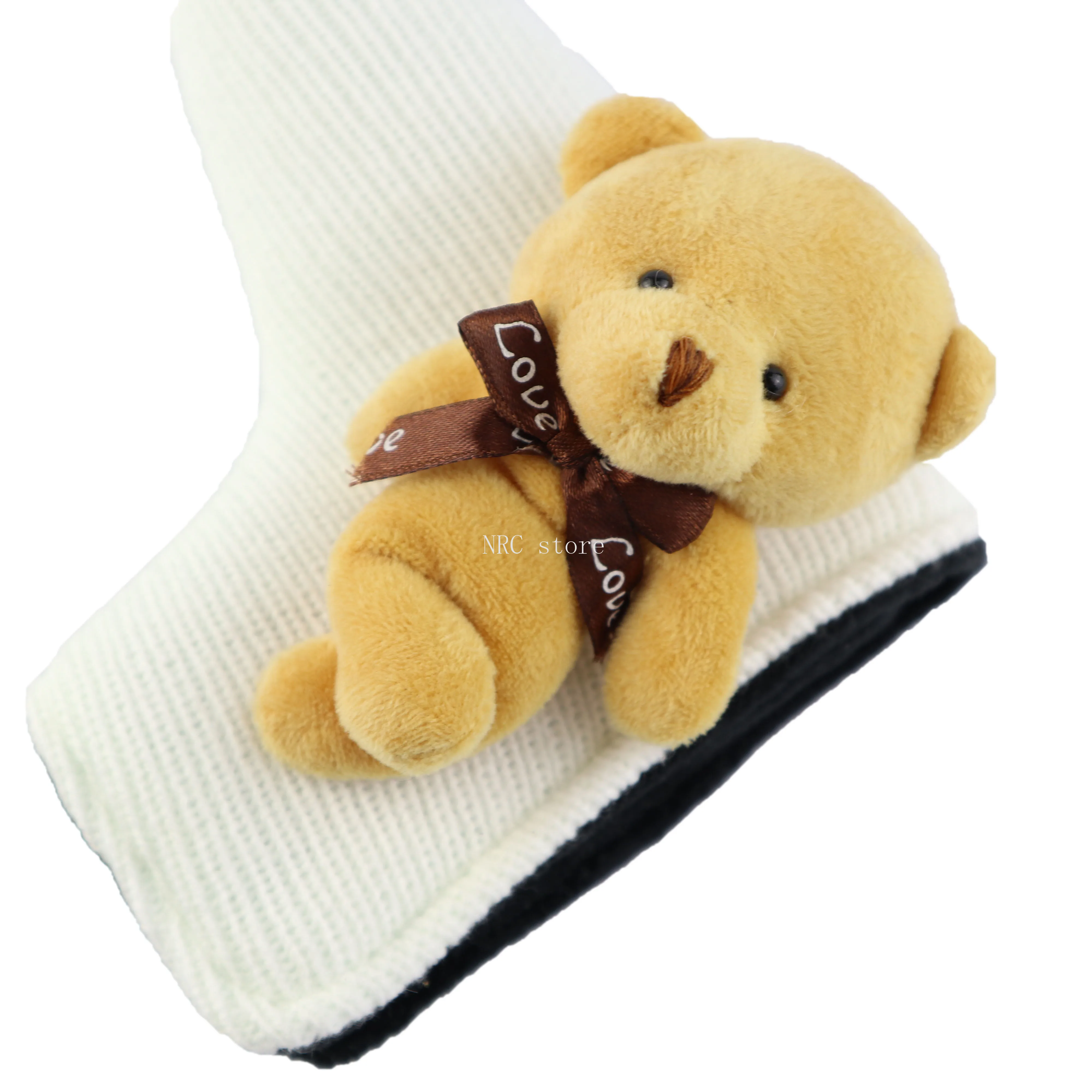 Головные уборы NRC для гольфа милые головные клюшек милый вязаный плюшевый мишка |