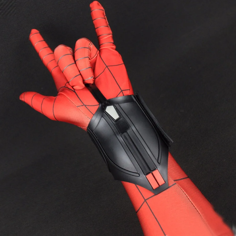 

Spider Homecoming web shooter Decorate Cosplay Peter Parker Superhero Spider Halloween Props Accessories