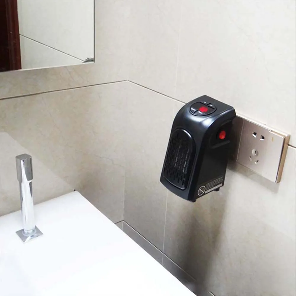 Мини Электрический настенный обогреватель портативный подключаемый