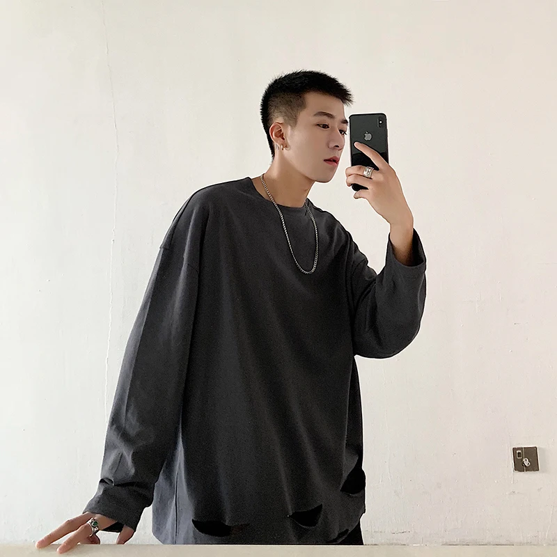 

Camiseta de moda para hombre, ajustada y fina, patrn personalizable, 202122