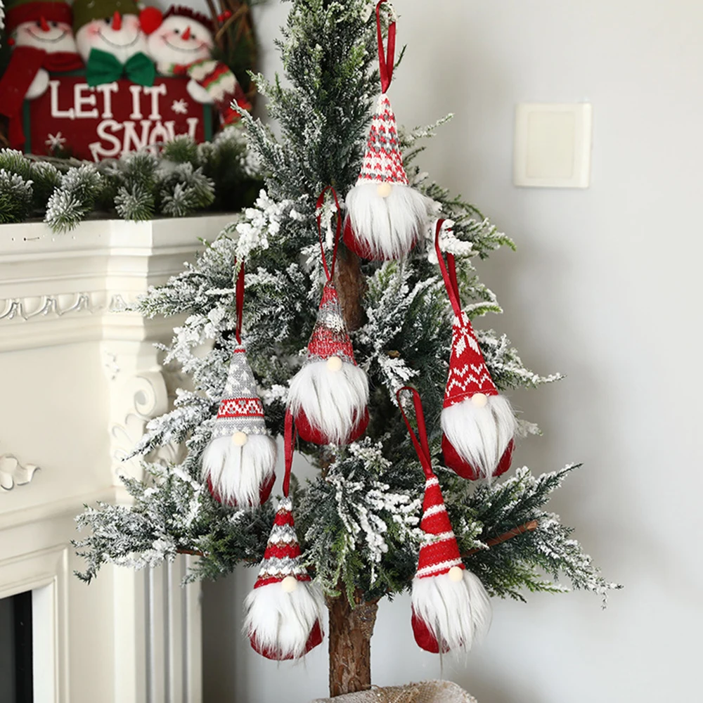 

2021 Christmas Doll Christmas Ornaments Tree Decoration Xmas Pandents Christmas Decor For Home New Year Gifts 2022 Navidad Noel