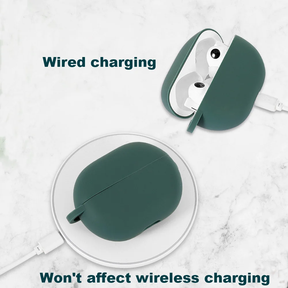 Силиконовый чехол POYATU для Huawei FreeBuds Pro аксессуары полной защиты кожи чехлы