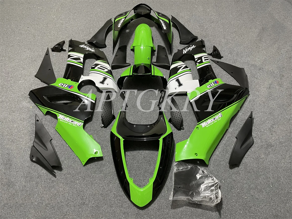 

New ABS High Quality Motorcycle Full Fairing Kits Fit For Kawasaki Ninja ZX6R 636 2005 2006 Bodywork Set Number 1