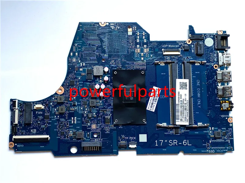 

100% working for hp 17-CA motherboard with A9-9425 cpu together L22720-601 L22720-001 6050A2985501-MB-A02 tested ok