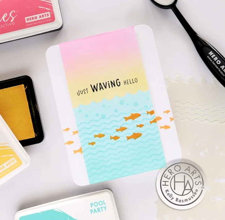 

CLOUDS STREAMER TILE WAVES Cutting Dies and Stamps Scrapbook Diary Decoration Stencil Embossing Template DIY Greeting Card New