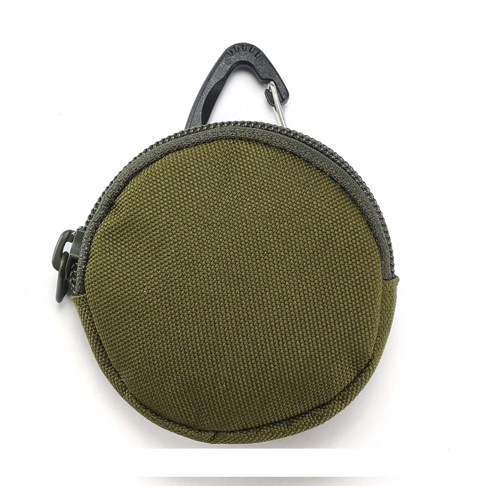 Green Портативный кошелек 900D, тактический держатель для монет с крюком, сумка для ключей, прочный кошелек для охоты и кемпинга - Цвет: Green