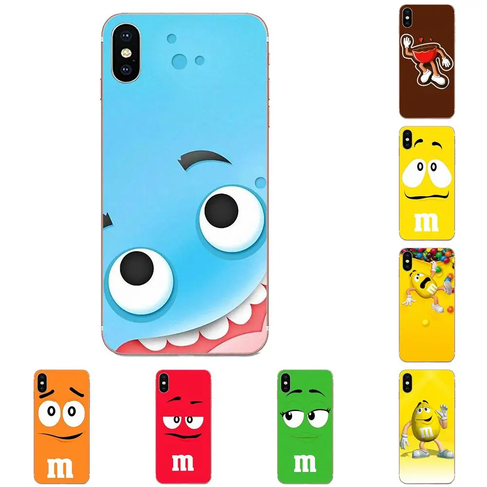 Мультяшная бутылка M & m's Chocolate Nutella прекрасная для Huawei Honor 4C 5A 5C 5X 6 6A 6X 7 7A 7C 7X 8 8C 8S