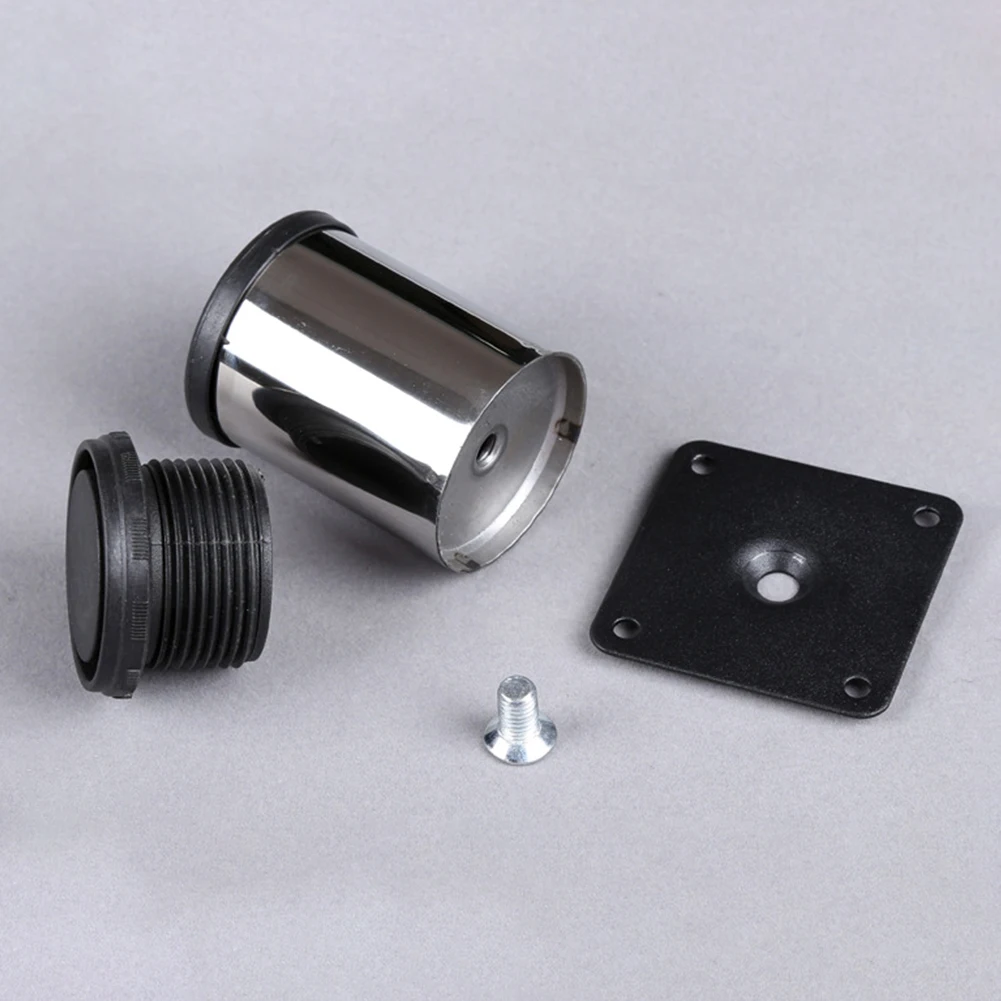 5cm*6/8/10/12cm Height Adjustable Support Stainless Steel Table Bed Sofa Level Feet kitchen Cabinet Furniture Legs | Мебель