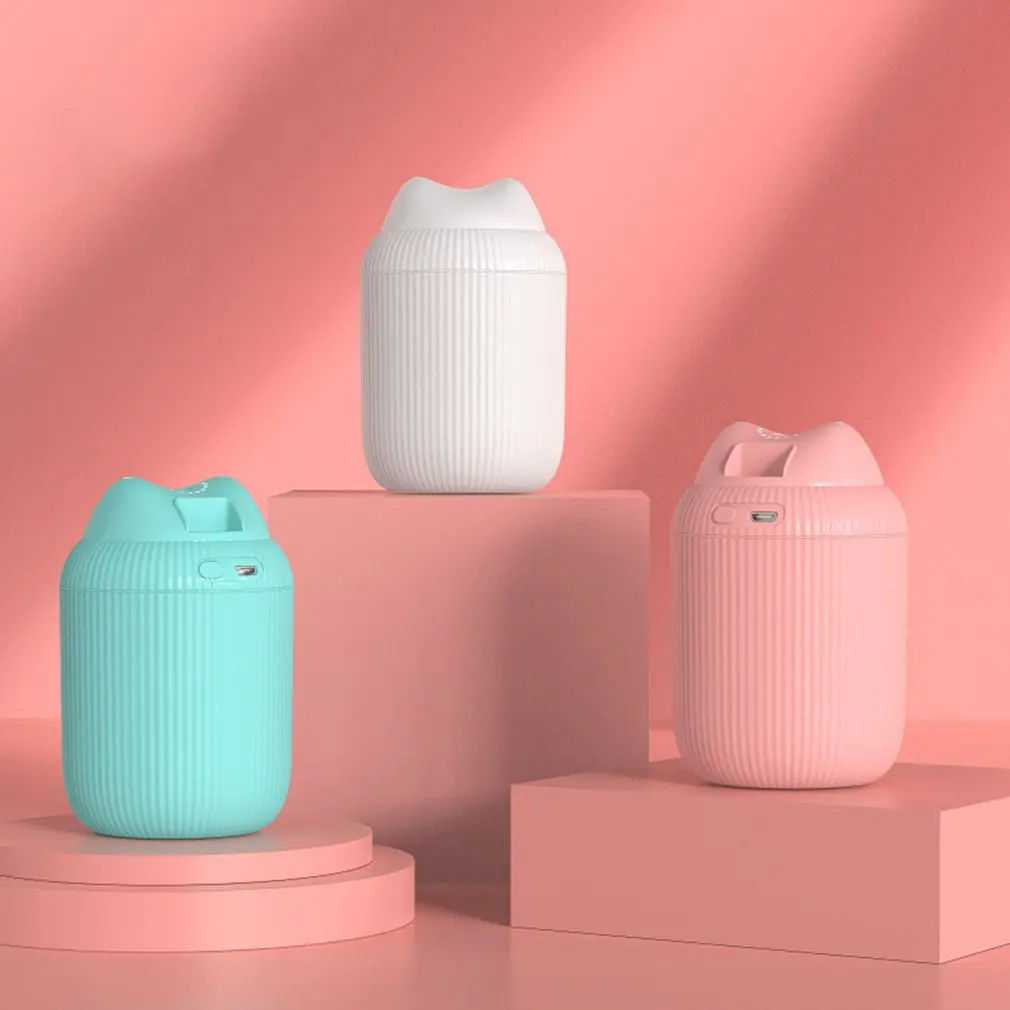 Милый Кот Форма увлажнитель зарядка через USB немой Мини Маус для автомобиля