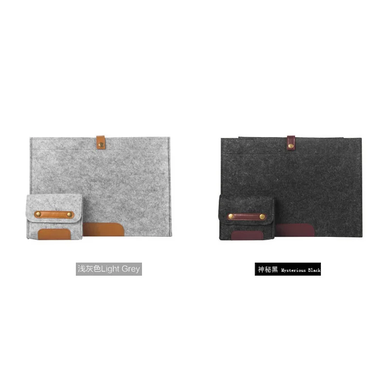 Vintage Felt 13.3-inch for Apple Computer Bag 11.6/15.4 inch Casual Flat Protective Cover Clutch 11 13 15" Laptop | Компьютеры и
