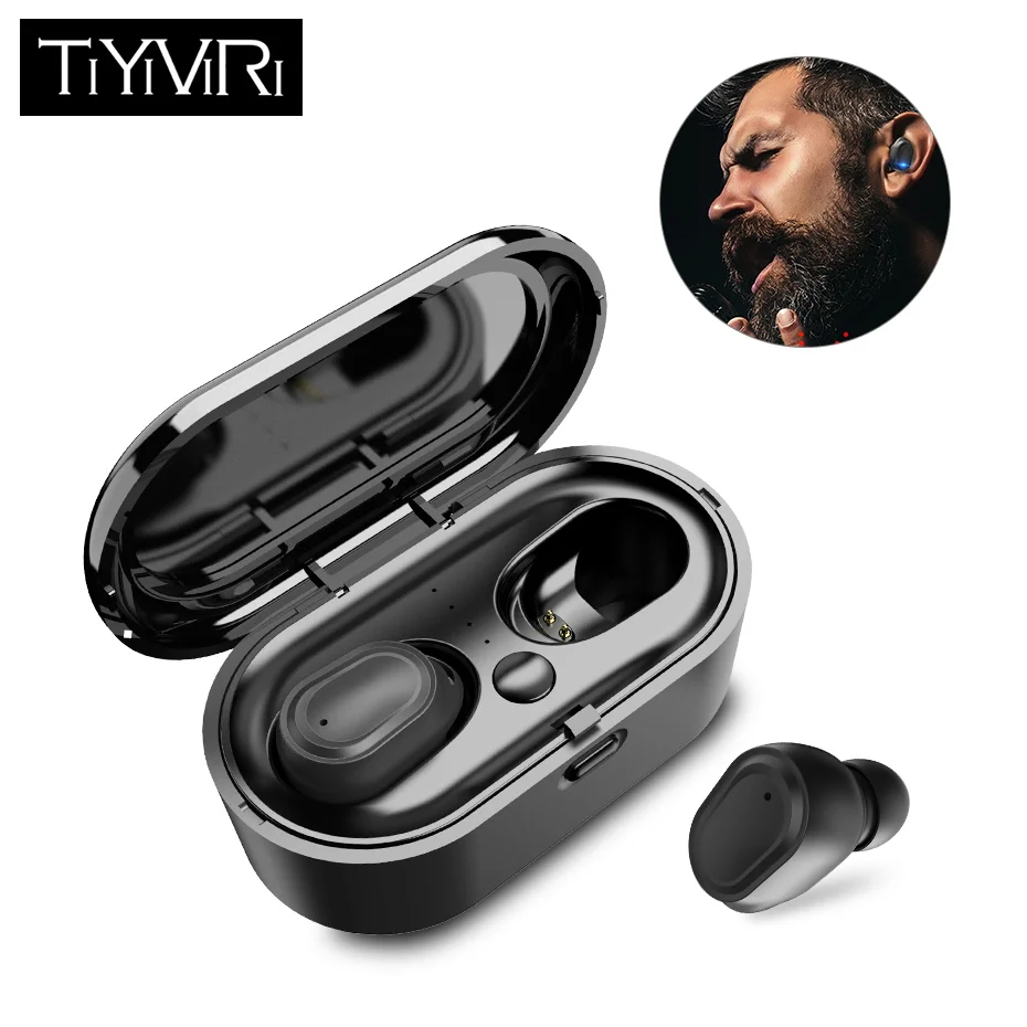 TiYiViRi Mini TWS 5,0 беспроводные Bluetooth наушники ipx5 водонепроницаемые спортивные наушники с шумоподавлением наушники для xiaomi huawei