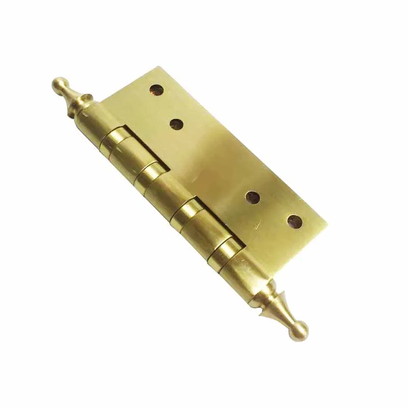 1 шт. роскошные дверные петли с головкой короны Твердые Латунные толстые плоские