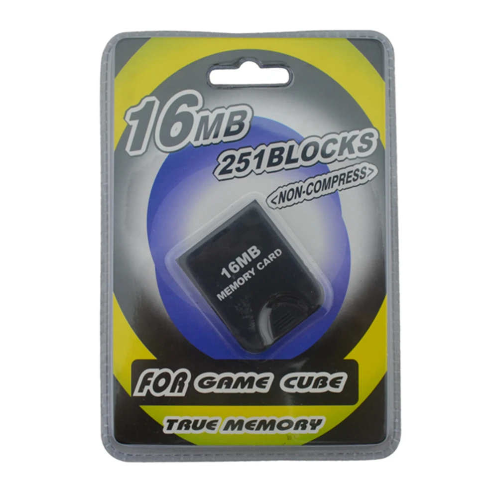 Высокое качество 4 M/8 M/16 M/32 M/64 M/128 MB карта памяти Saver для G ameCube N GC консоли|Картриджи|