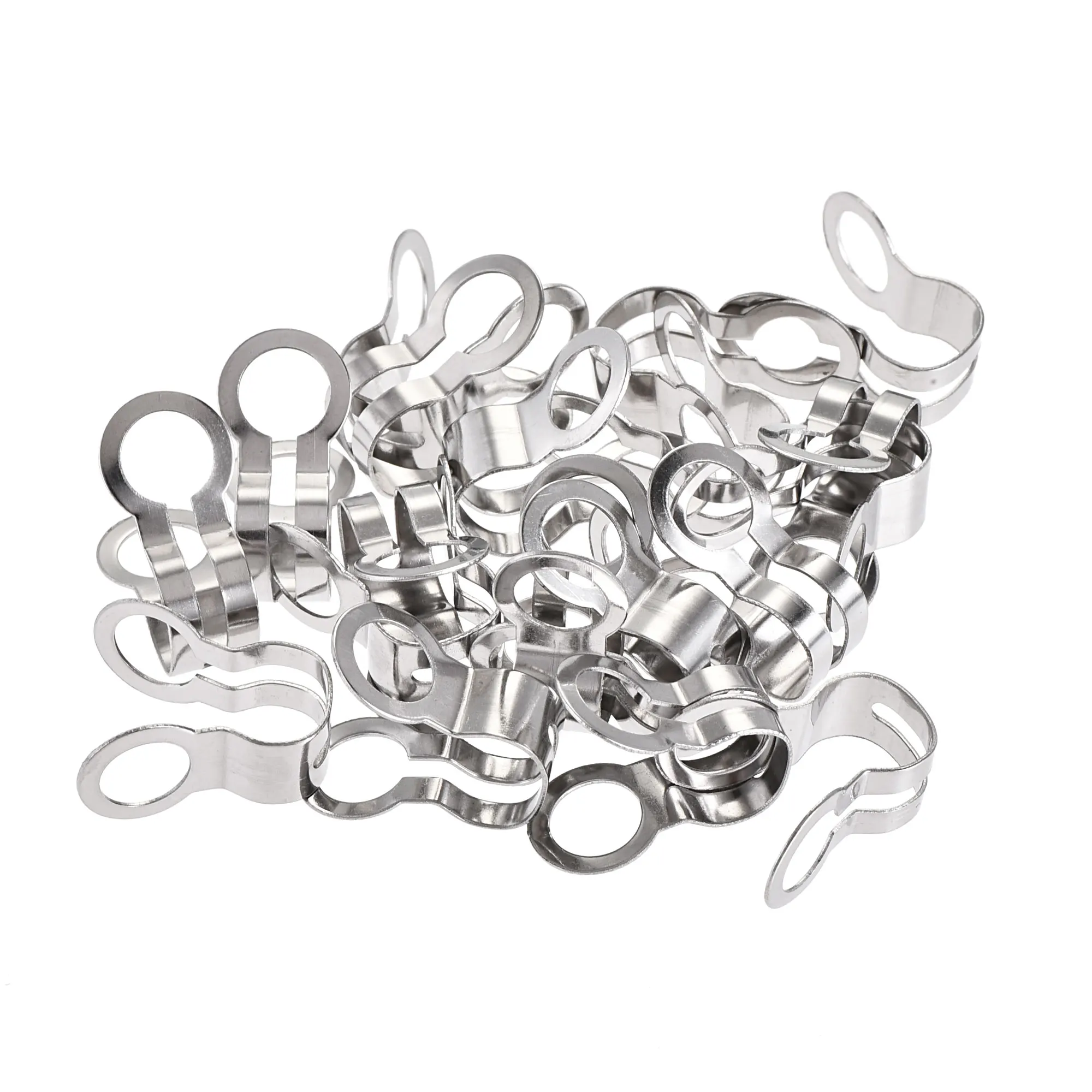 

Uxcell Ball Chain Connector 8mm Double Ring Style Stainless Steel Link 20 Pcs