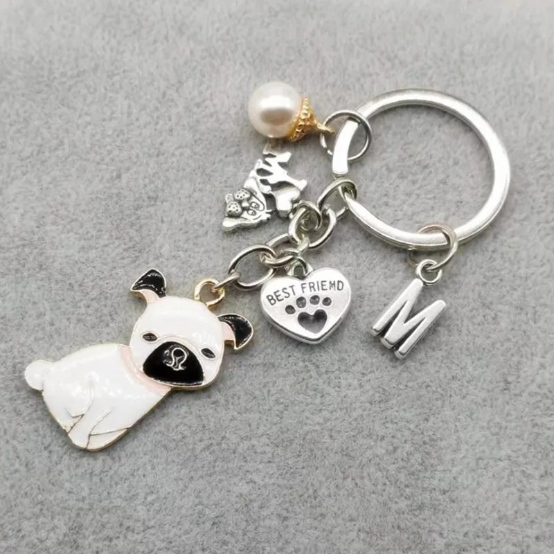 Новый продукт A Z брелок подходит для любителей собак милый кулон в виде собаки