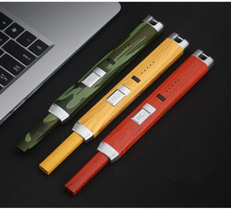 Arc плазменный Электронный USB перезарядка Кухня барбекю мощность дисплей электрическая зажигалка с замком безопасности