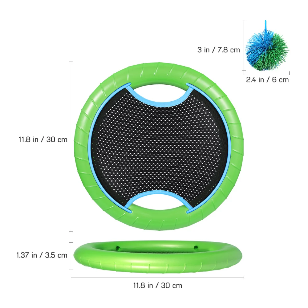 

VORCOOL Slap Hand Trampoline Super Disc Flying Disk Bounce Game with Rubberband Bouncy (Random Color)