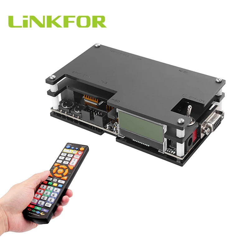 

LiNKFOR OSSC Open Source Scan Converter v1.6 w/ SCART Component VGA to HDMI-compatible Line Multiplier Upscaler for Retro Gaming