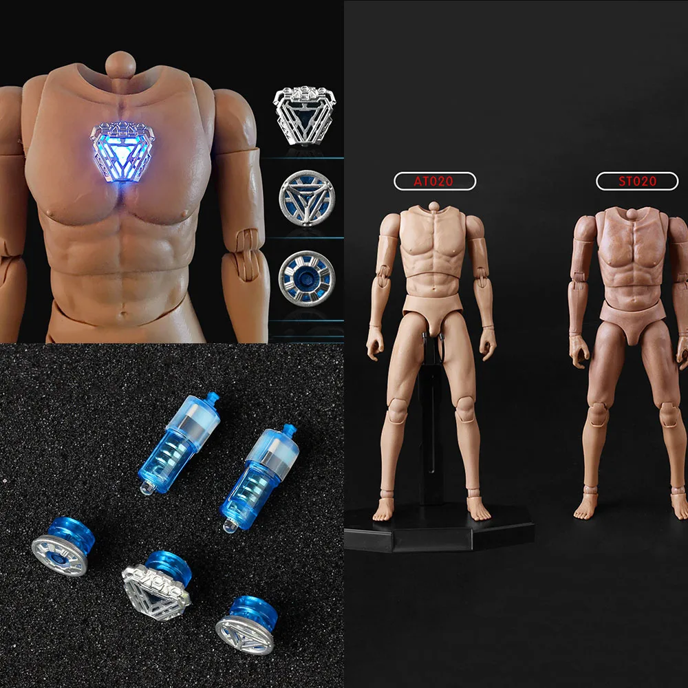 Очки Тони нано реактора в масштабе наличии Для 12 дюймового Старка сделай сам ST020