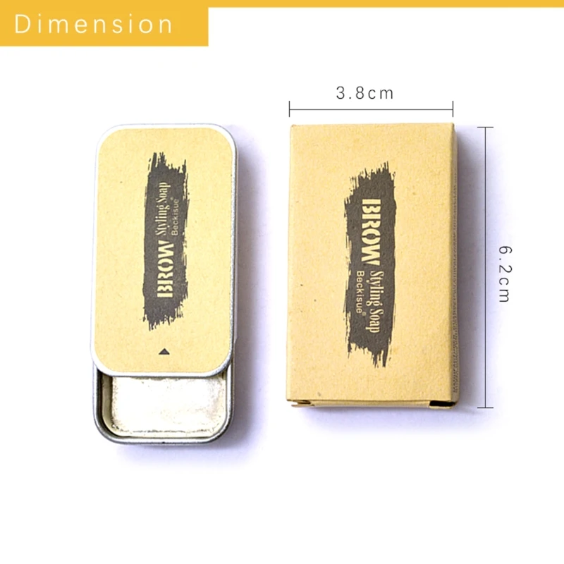 

1Box 16g Brow Shaping Cream Eyebrow Styling Soap Brows Extension Gel Makeup Kit