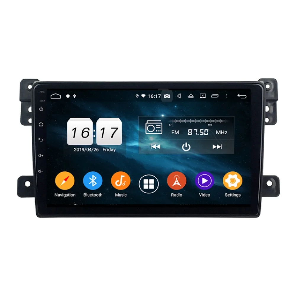 

4gb+128gb CarPlay 9" PX6 Android 10 Car DVD Player for Suzuki Vitara 2005-2015 DSP Radio GPS Bluetooth 5.0 WIFI Easy Connect