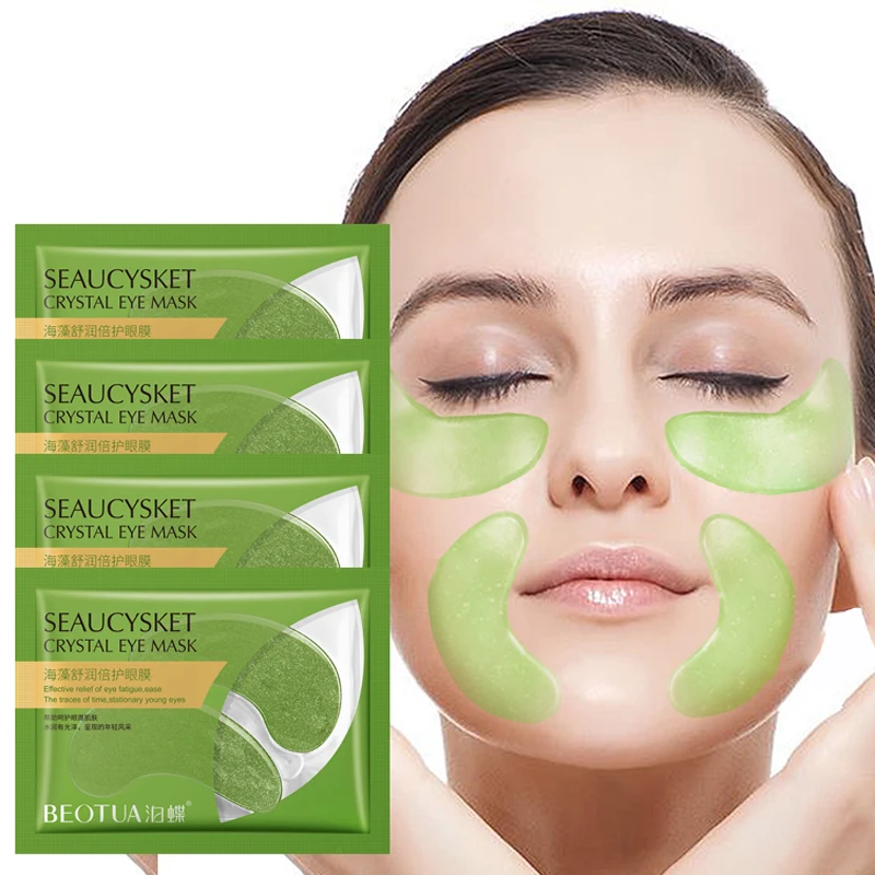 

5/8/10Pair Eye Masks Crystal Collagen Eye Patches Anti Wrinkle Anti Aging Eye Mask Remove Dark Circles Skin Care Eye Gel Pads