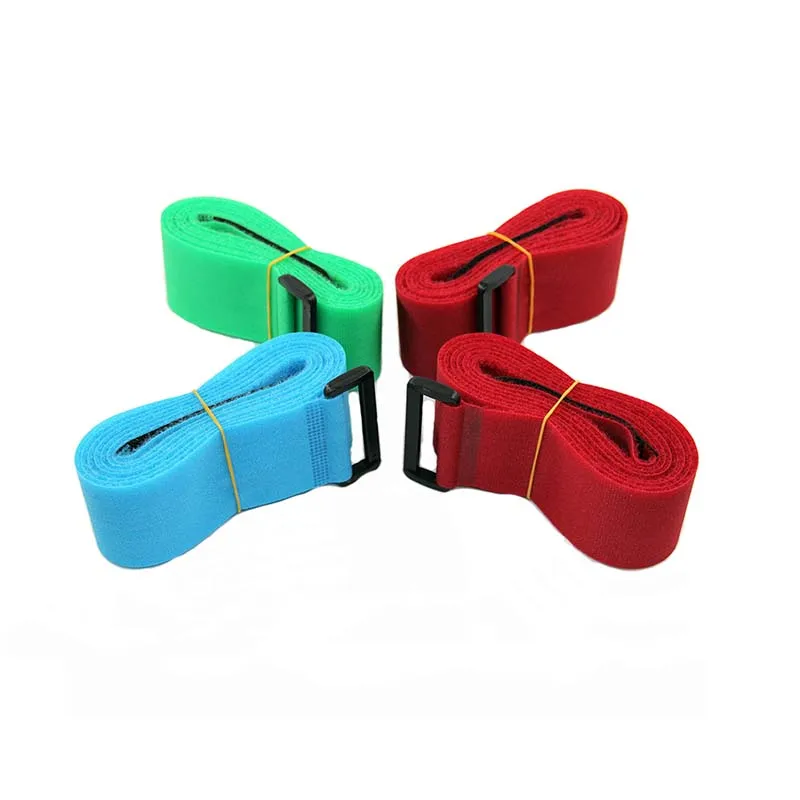 Kuke крюк и петля лента для багажа поперечная упаковка 5 см * 200 регулируемый