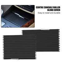 car center console sliding shutters cup holder roller shutter cover beverage cup holder trim for bmw x5 e70 06 13 x6 e71 08 14