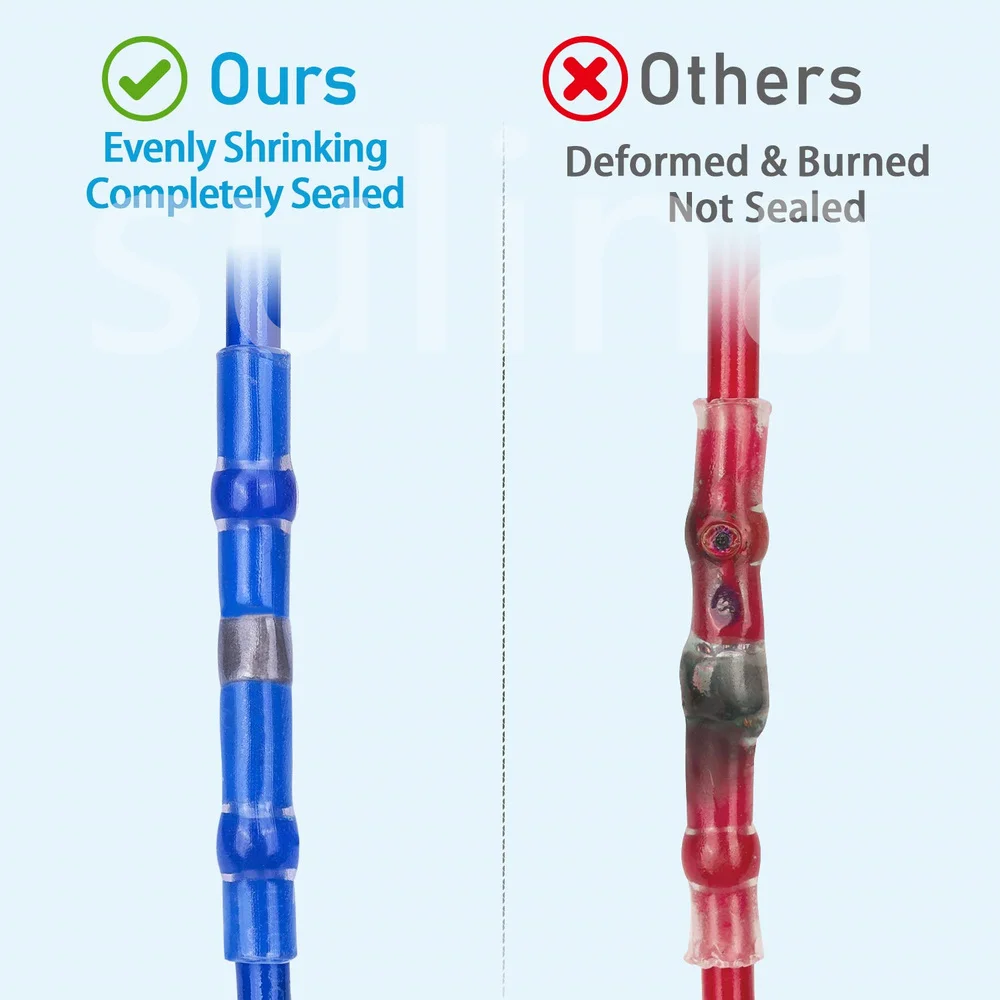 10/50 шт. Термоусадочные соединители для проводов | Обустройство дома