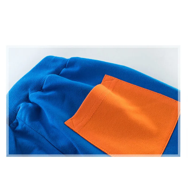 Детская одежда спортивный костюм для мальчиков и девочек верхняя с капюшоном