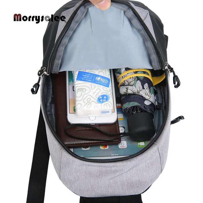

2020 New Arrival Oxford Unisex Chest Pack Hit Color Single Shoulder Strap Back Bag Crossbody Bags for Men Sling Shoulder Bag