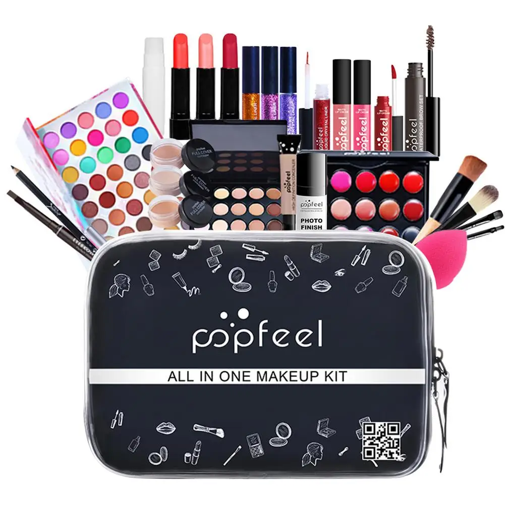 

Advanced Makeup Set Is Fully Equipped Easy To Carry High Quality Safe And Reliable One Set Solves Full Face Makeup