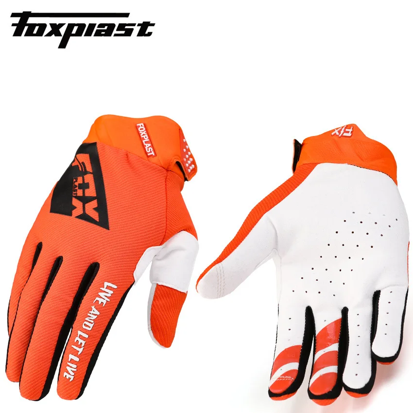 

FOXPLAST 2022 New Summer DH Cycling Gloves Top Motocycle Gloves ATV BMX Bike Racing Gloves Men Women Long Finger Bicycle Gloves