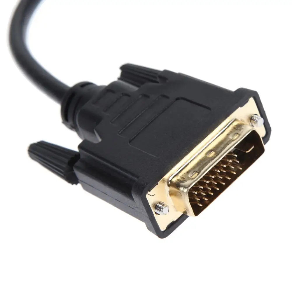 1080P DVI-D 24 + 1 к VGA HDTV конвертер монитор кабель для ПК дисплей карты | Компьютеры и