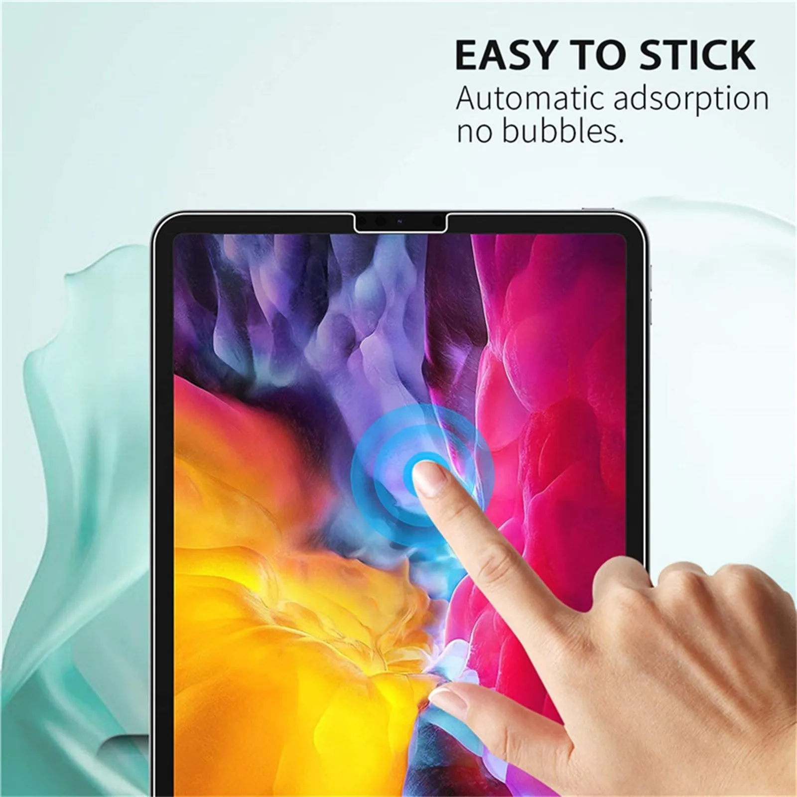 

Tempered Glass Screen Film Protective Film Suitable For Ipad Pro 12.9-inch 2021 New 9H Tempered Glass Screen Protector
