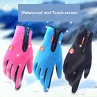 Зимние спортивные лыжные перчатки Windstopper с сенсорным экраном, теплые перчатки для верховой езды, мотоциклетные перчатки