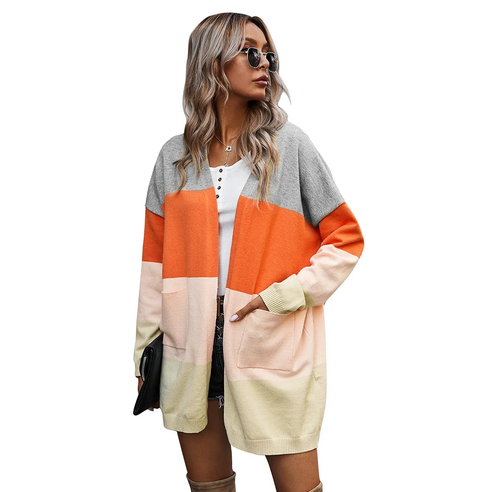 

Soft Warm cardigans sweater for women 2020 Autumn New Knitted Sweater Classic Cardigan Sweaters Color Coats Cardigans womens