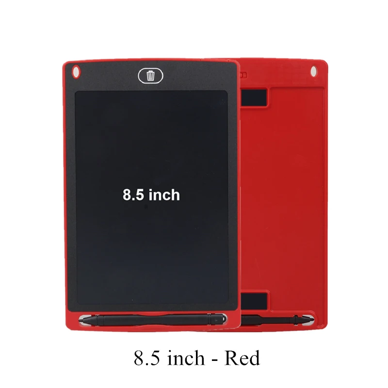 Red Игрушки для рисования 8,5 дюймов письмо е-писатель доска для рисования детей раннего образования Игрушка Дети ультра-тонкий планшет с адсорбционный магнит - Цвет: Red