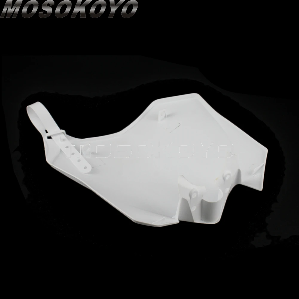 PP пластик для мотокросса Байк Белый Передний Номерной Знак Для Honda CRF450R 2009 2012 CRF250R